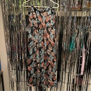 Vanilla Star Black Strapless Jumpsuit